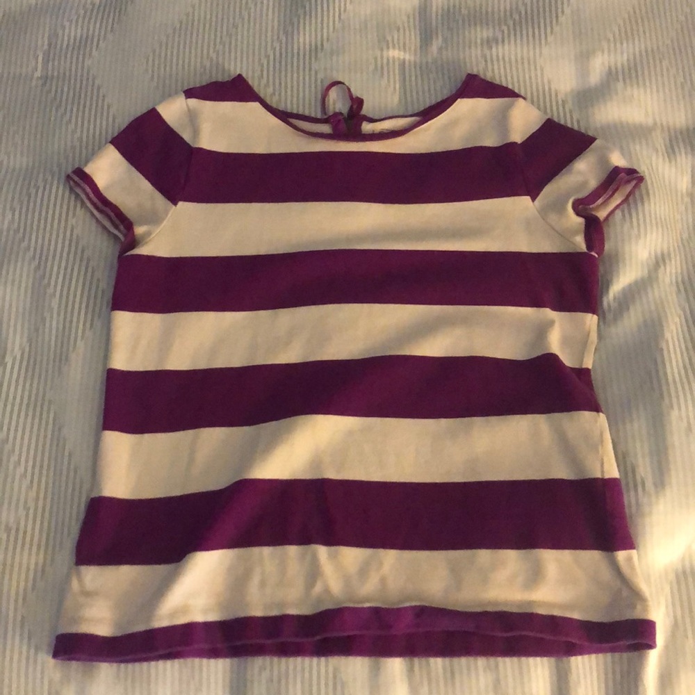Anne Taylor loft striped shirt
